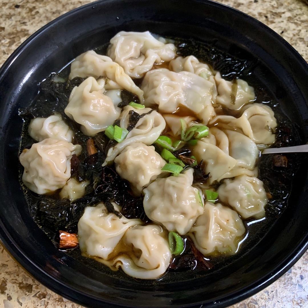 🔥好吃到汤汁都不剩❗️酸汤馄饨❗️