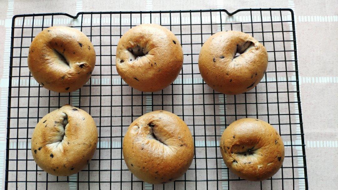 全麥藍莓貝果（無油糖）