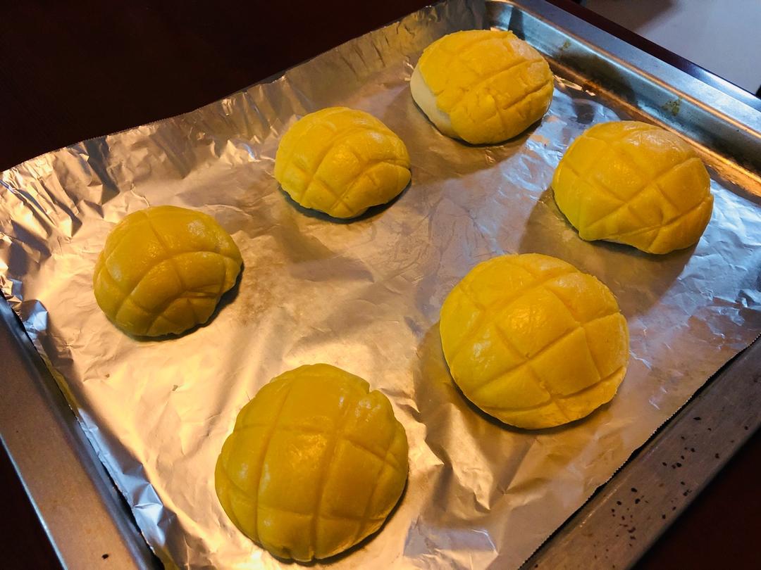可可爱爱菠萝包（省时法）