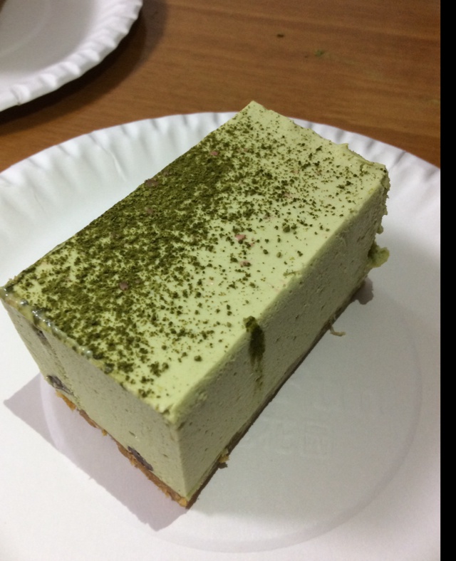 抹茶冻芝士蛋糕