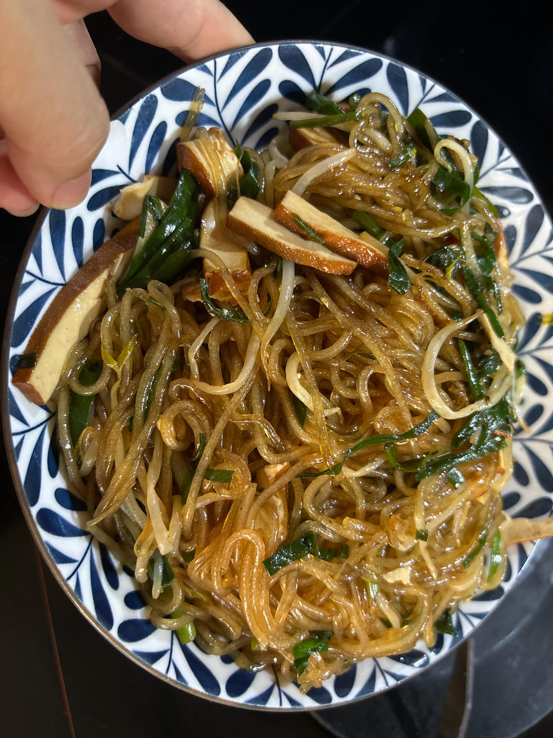 绿豆芽韭菜炒粉条