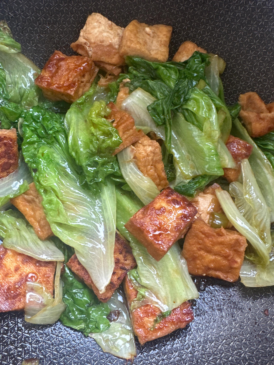 低脂生菜炒豆腐