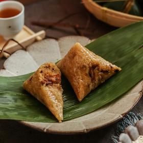 梅干菜蛋黄肉粽