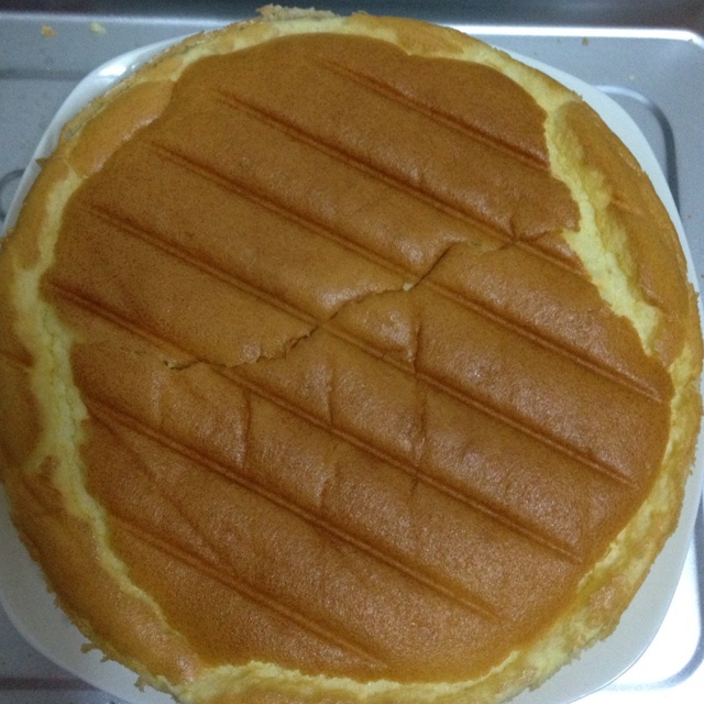 戚风蛋糕(8寸 5蛋 配方)