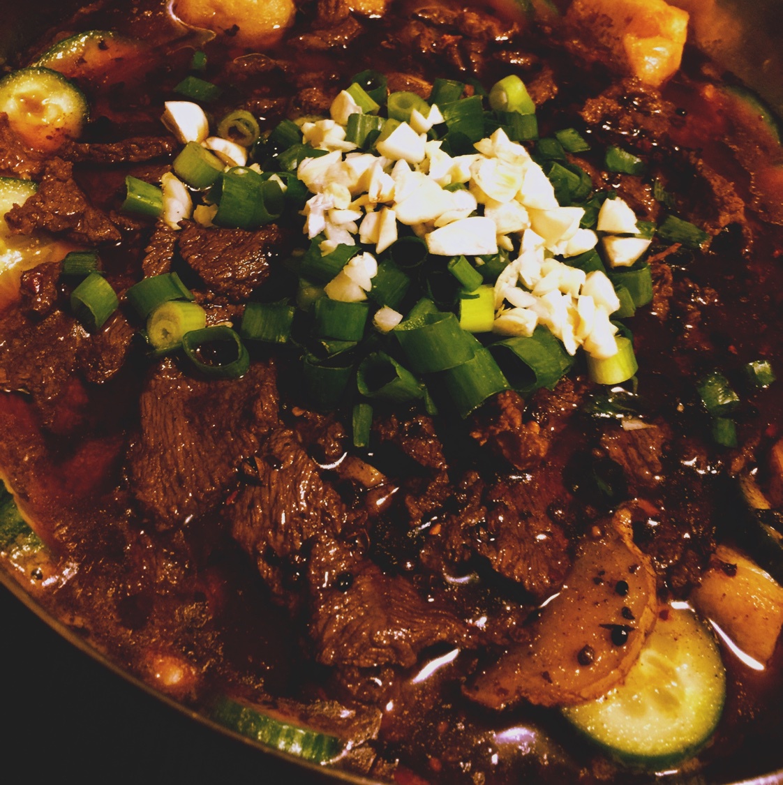 水煮牛肉