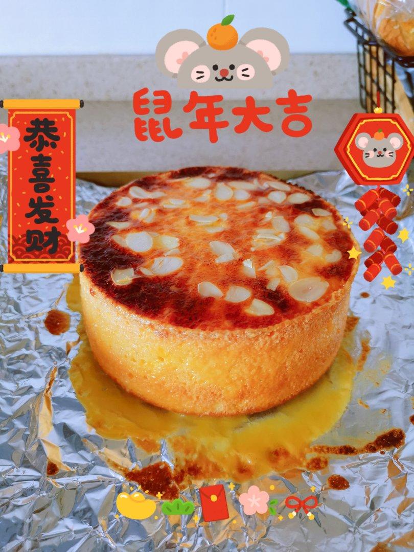 双重芝士岩烧蜂蜜蛋糕 | 岩烧酱+乳酪戚风,完胜岩烧乳酪吐司!