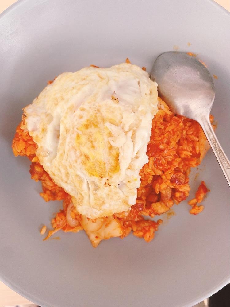 五花肉泡菜炒饭 我爱的一碗饭