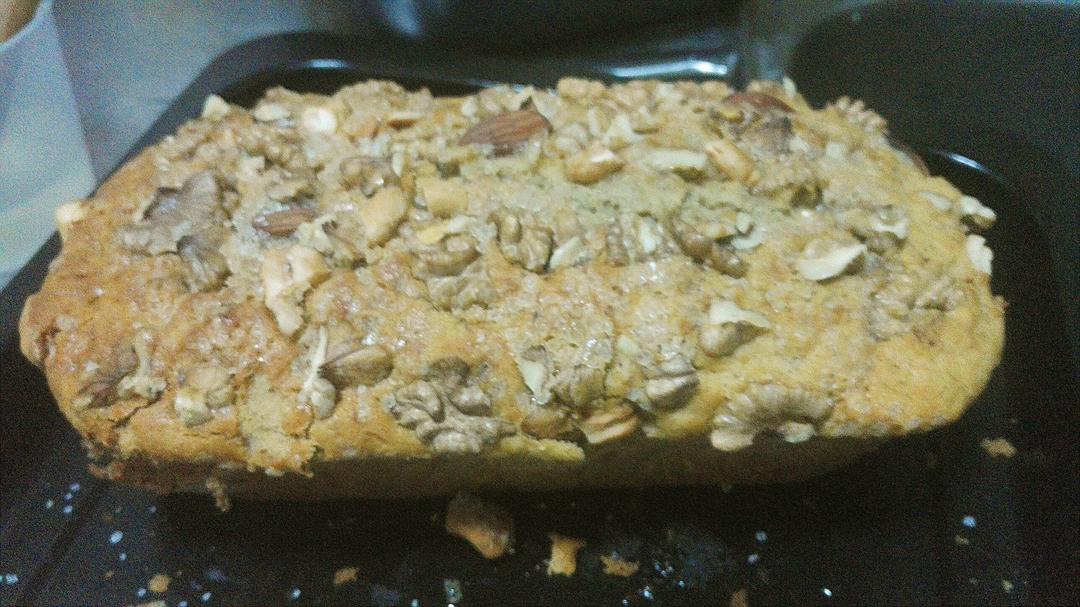 香蕉核桃磅蛋糕 Banana & Walnut Pound Cake