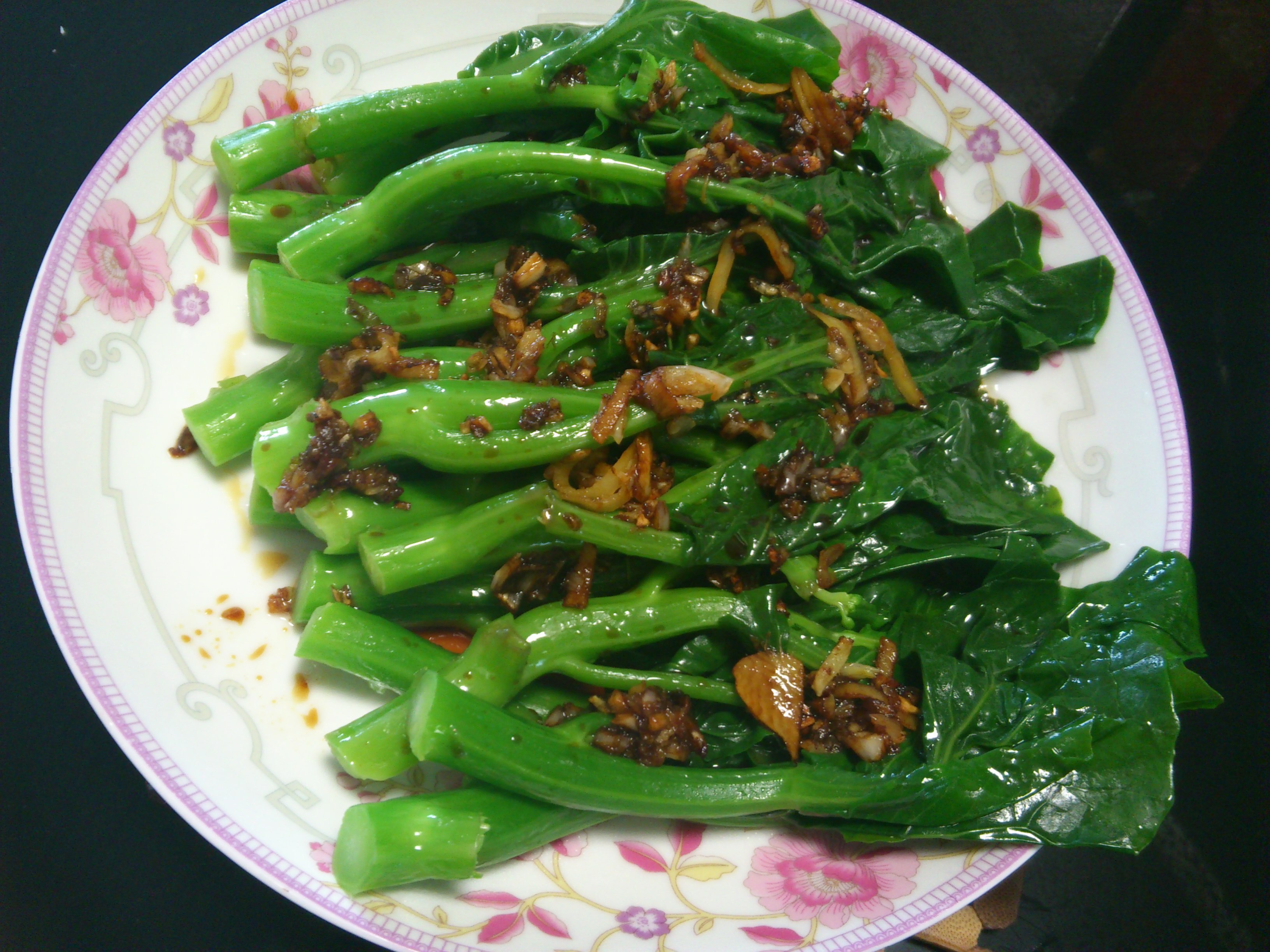 白灼芥兰