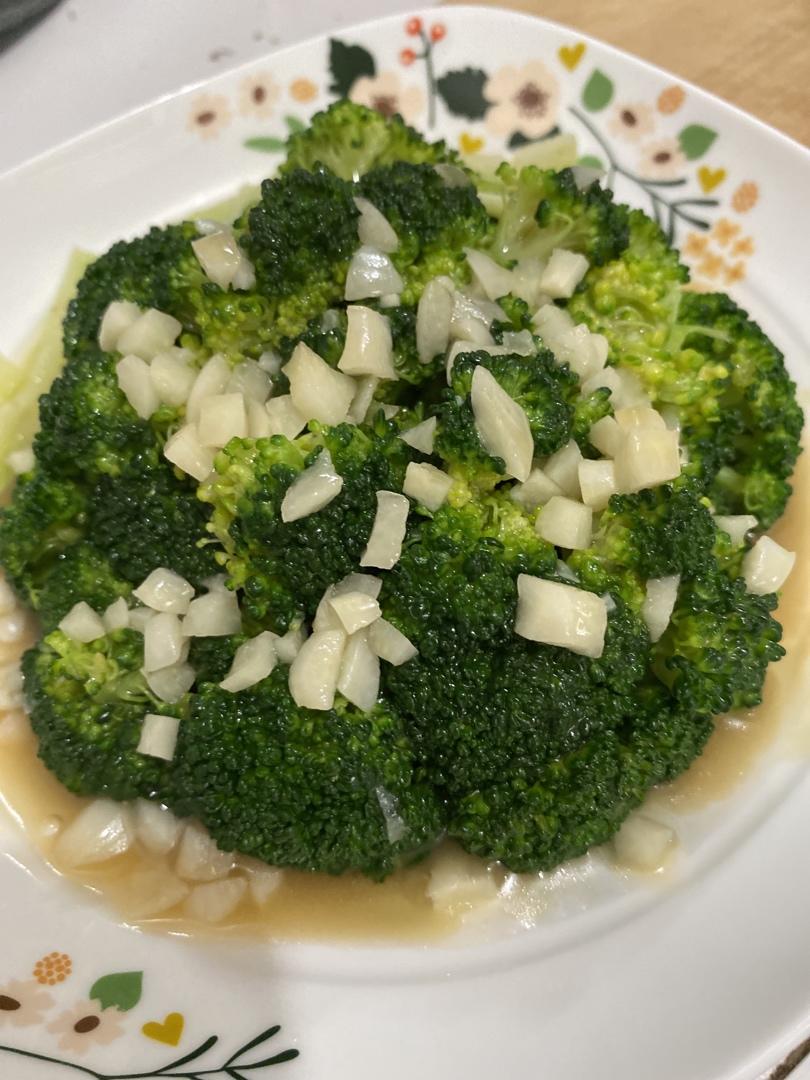 🥦蒜蓉蚝油西兰花（减肥必备）