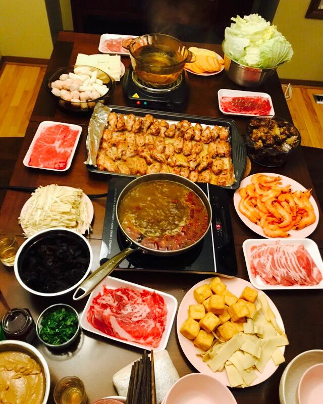 rulu做的周末聚餐