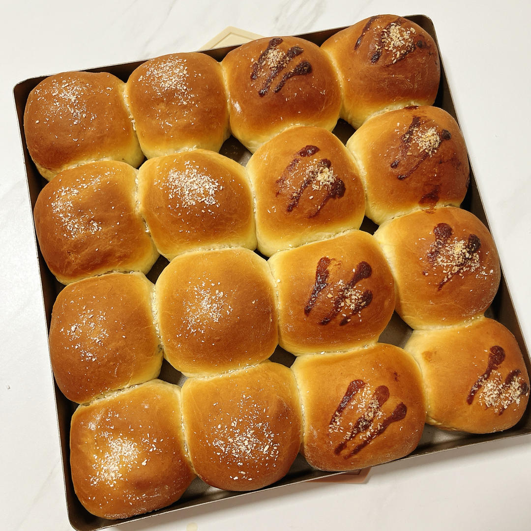 一个面团做4种口味面包！松软可口巨美味！