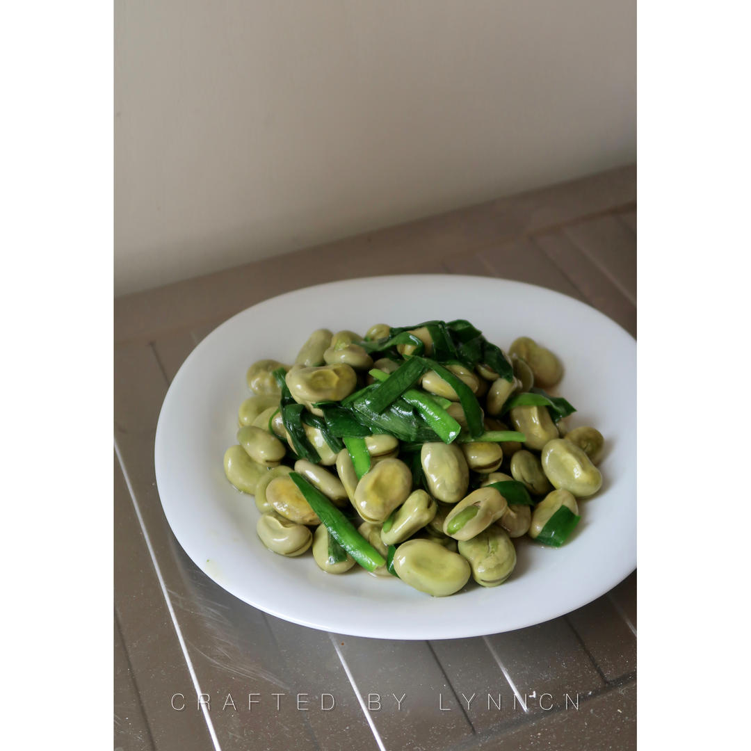 【春韭蚕豆】炒韭菜最棒的一个组合，即将下市！