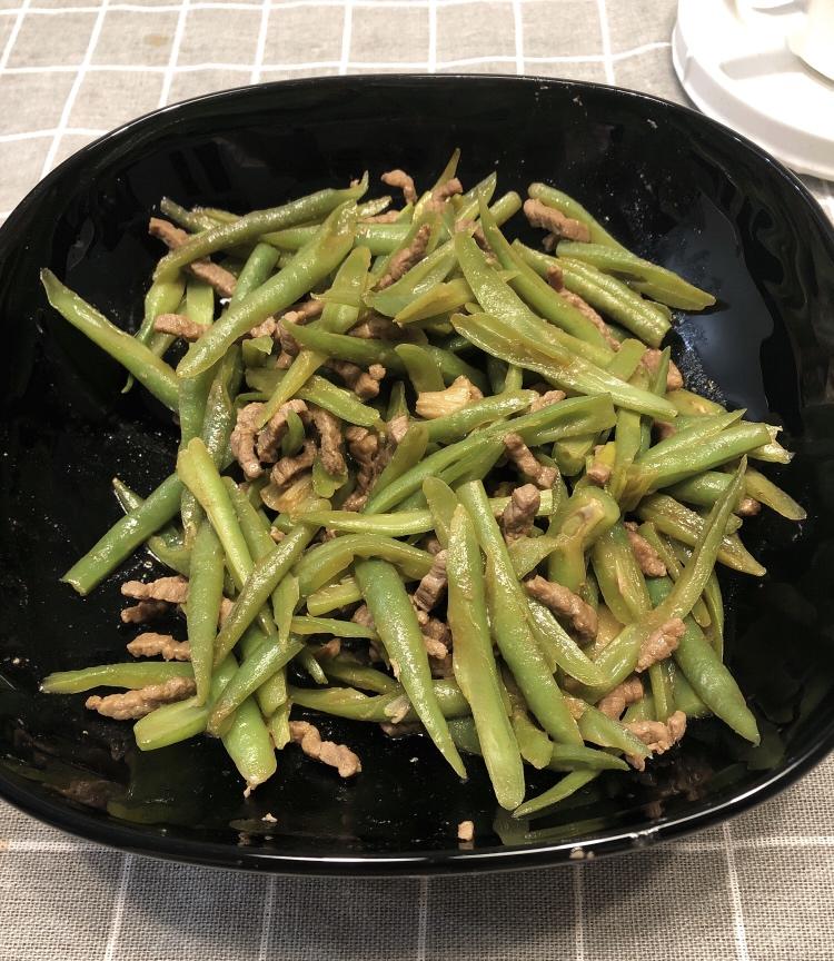 豆角丝炒肉