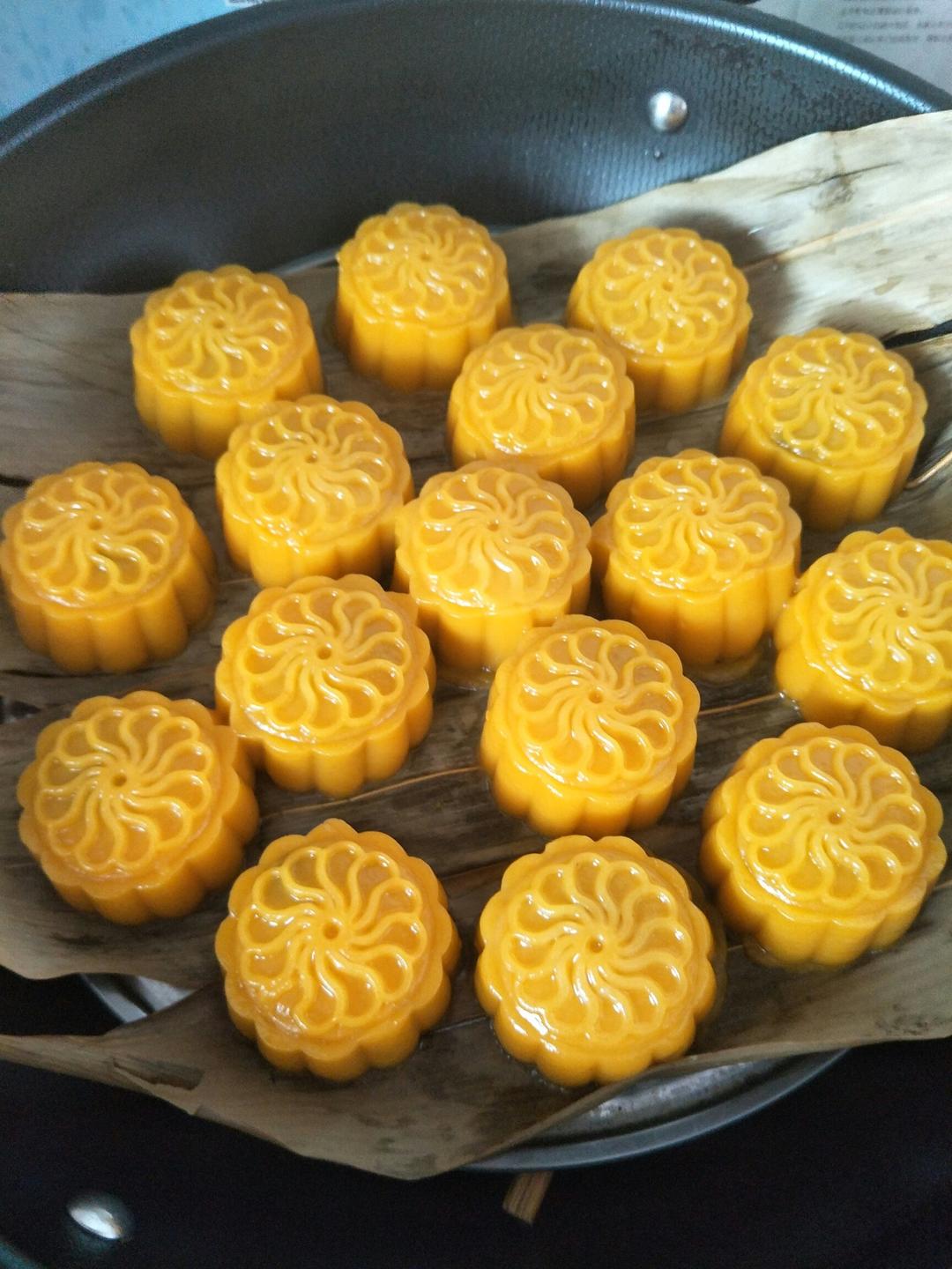 yukin6做的南瓜饼(月饼)