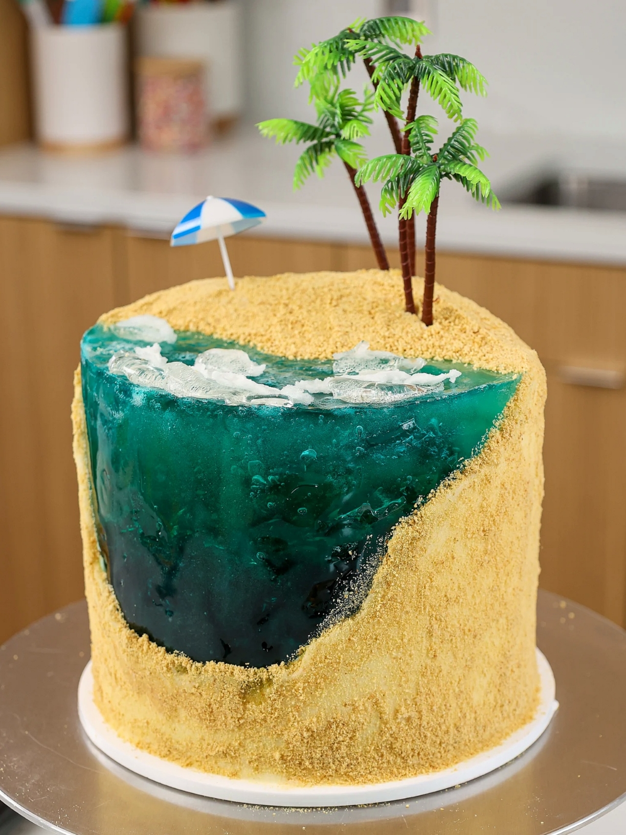 🌊海洋蛋糕（Ocean Cake）的做法