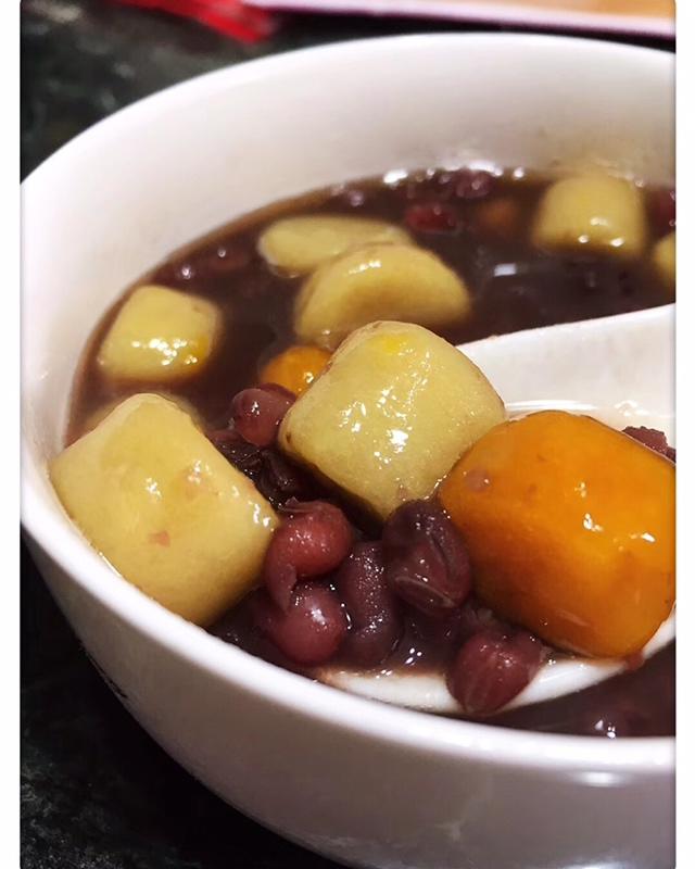 芋圆红豆沙