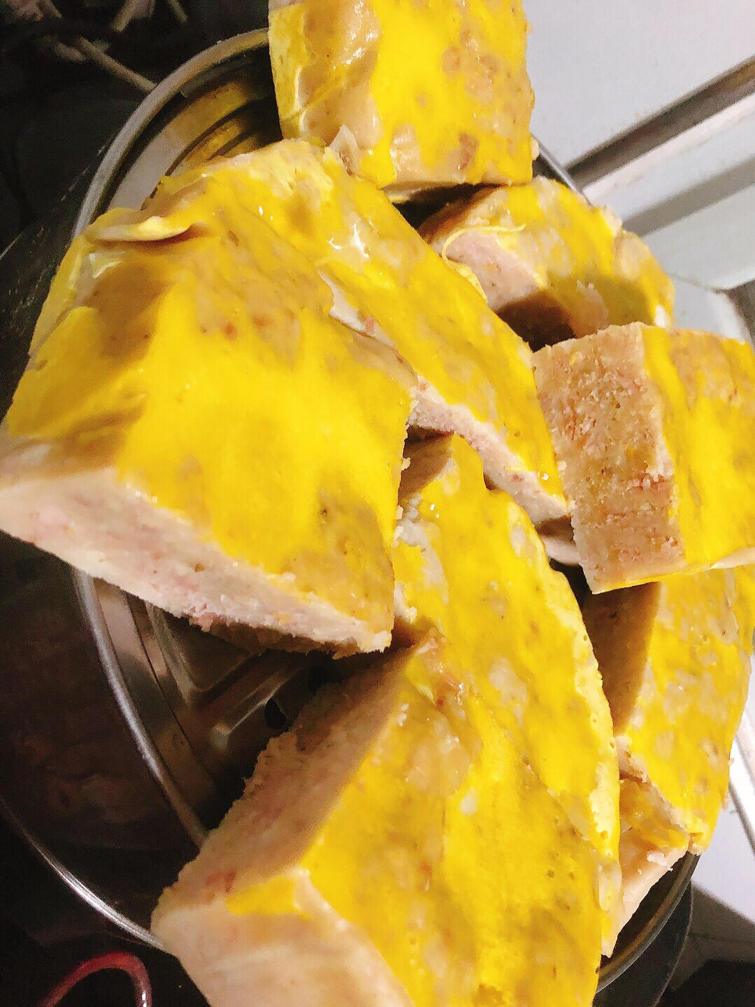 【年菜系列·三蒸九扣】 厨师长教你："蒸肉糕"的坝坝宴做法，传统美食，酒席头碗