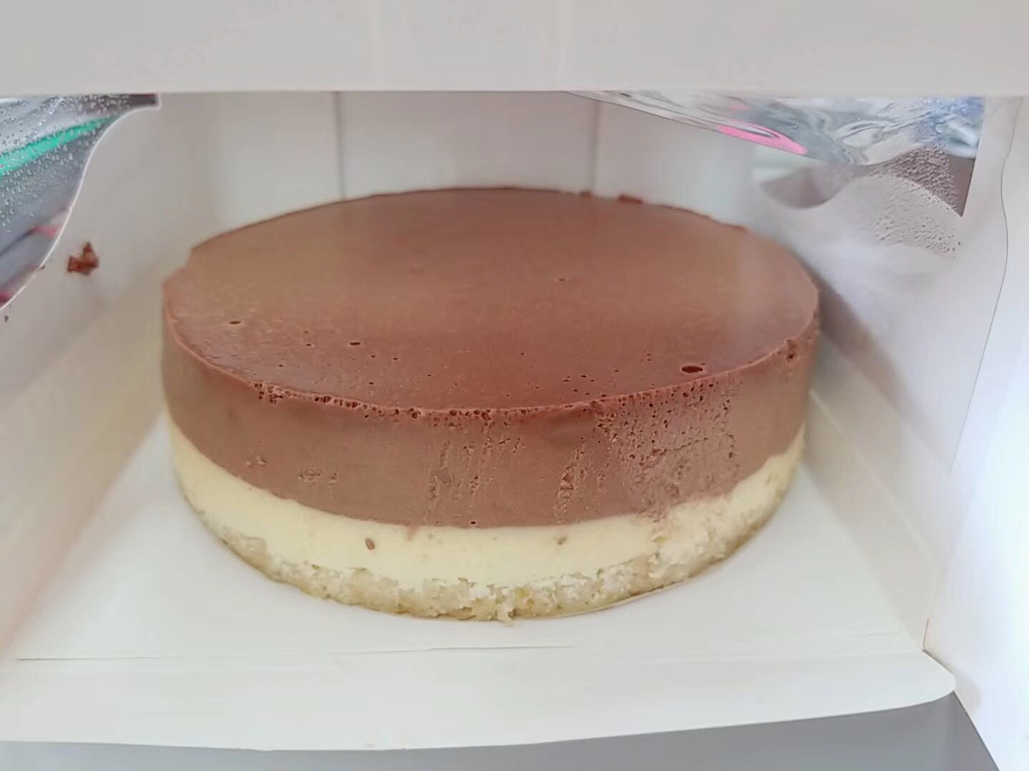 巧克力双层重芝士蛋糕（慕斯口感）的做法