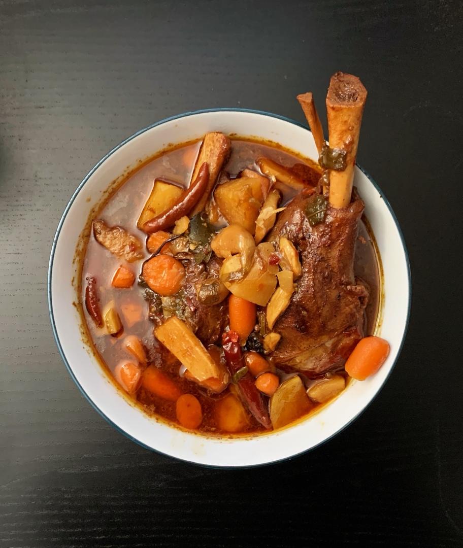 红烧羊腿(羊排)