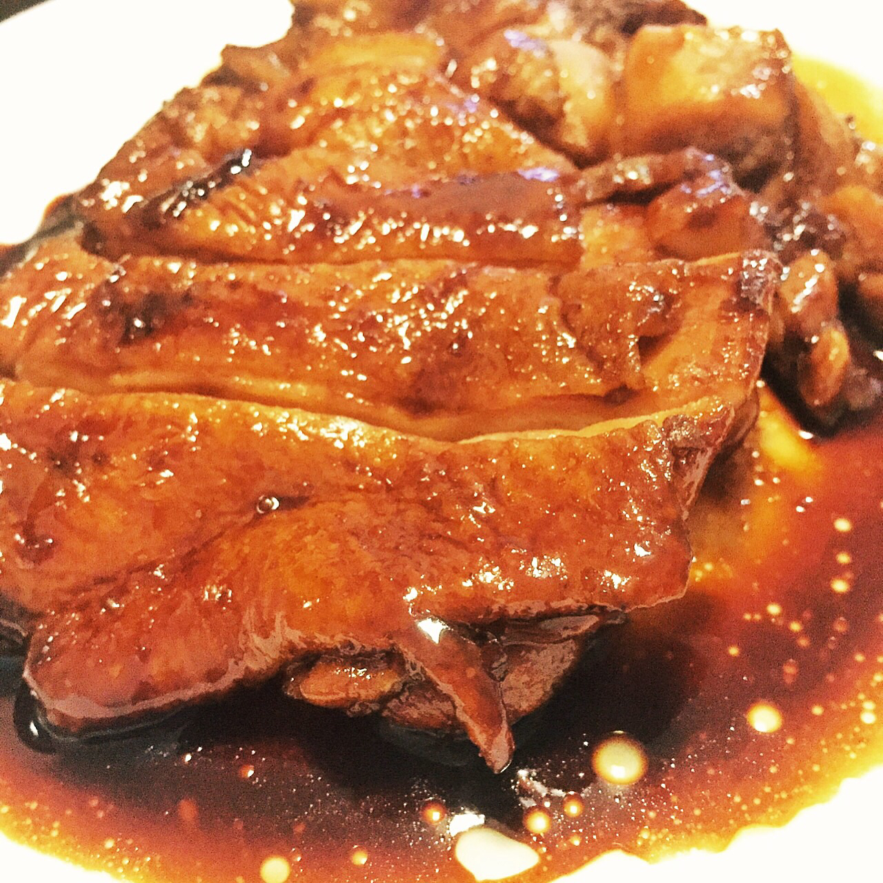 浓香照烧黑椒鸡腿