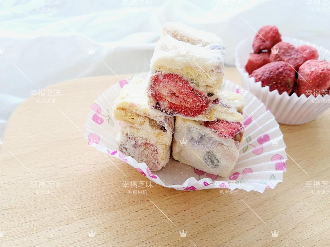 风靡吃货圈的雪花酥