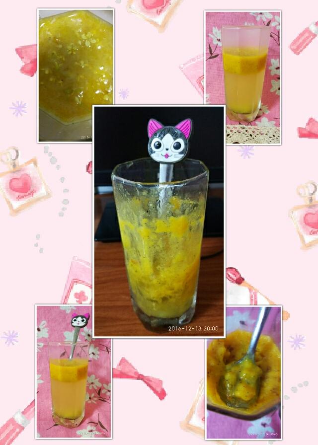 百香桂花🌸布丁的做法