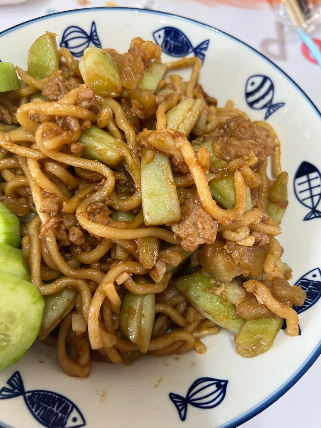 地道老北京扁豆焖面 豆角焖面 太好吃小心吃撑哦