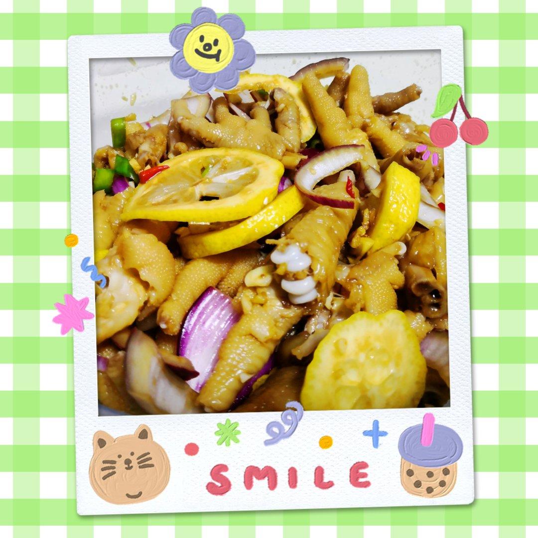 【柠檬酸辣鸡爪】自制超级无敌美味的网红鸡爪