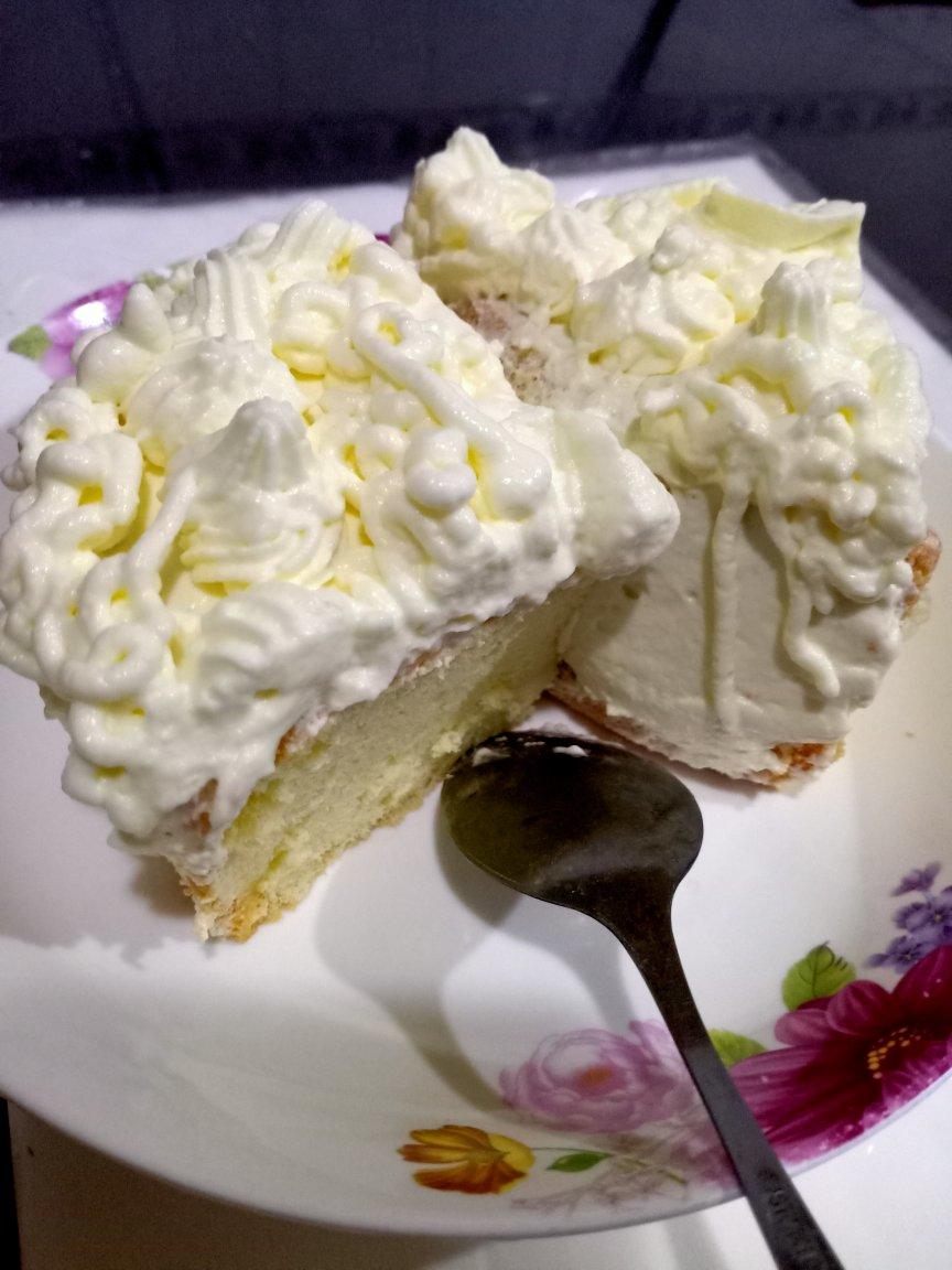 简约形奶油蛋糕练习