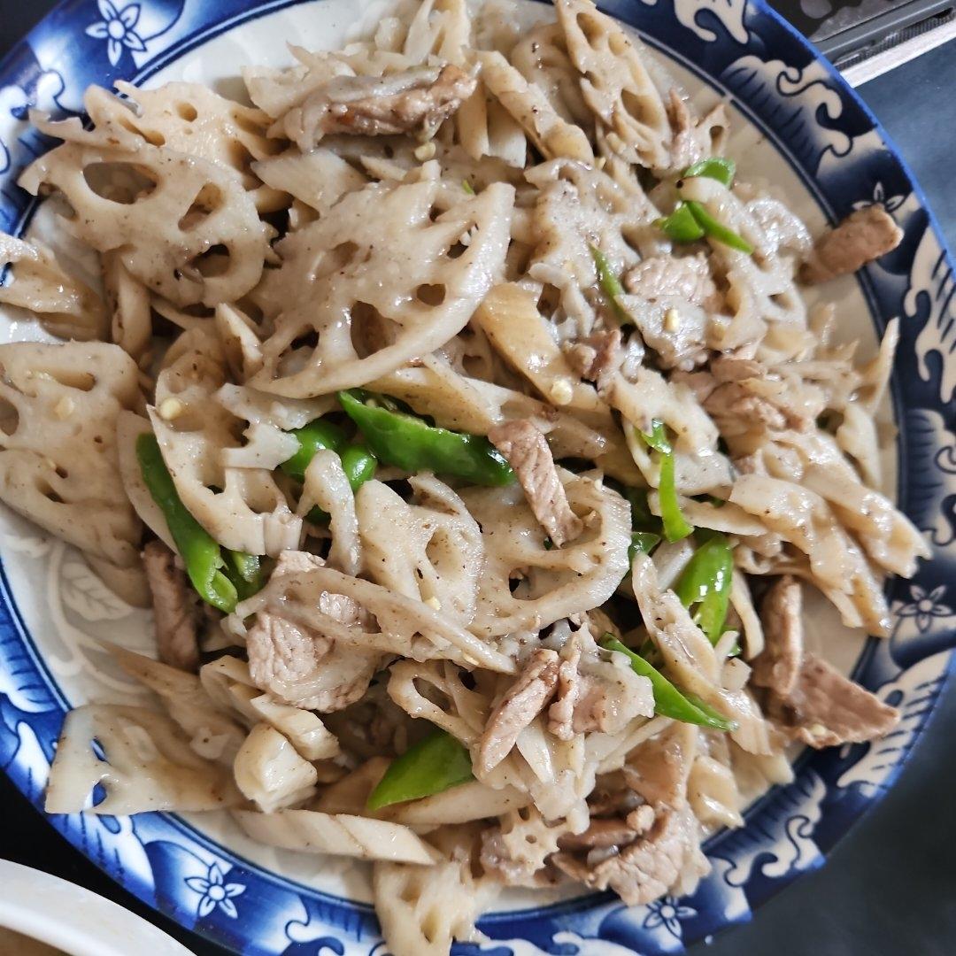 藕尖炒肉