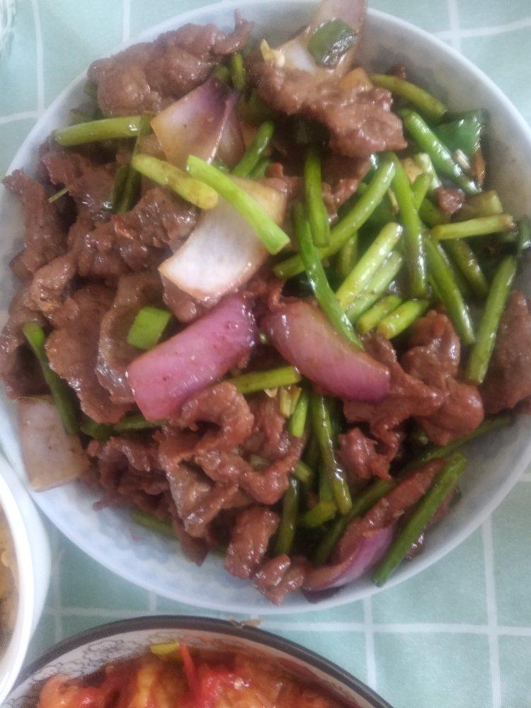 小炒牛肉片