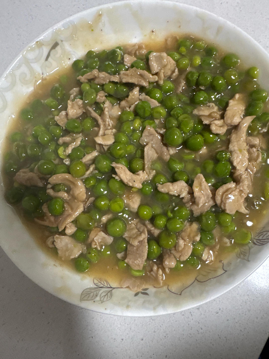 肉沫豌豆(家常快手菜)