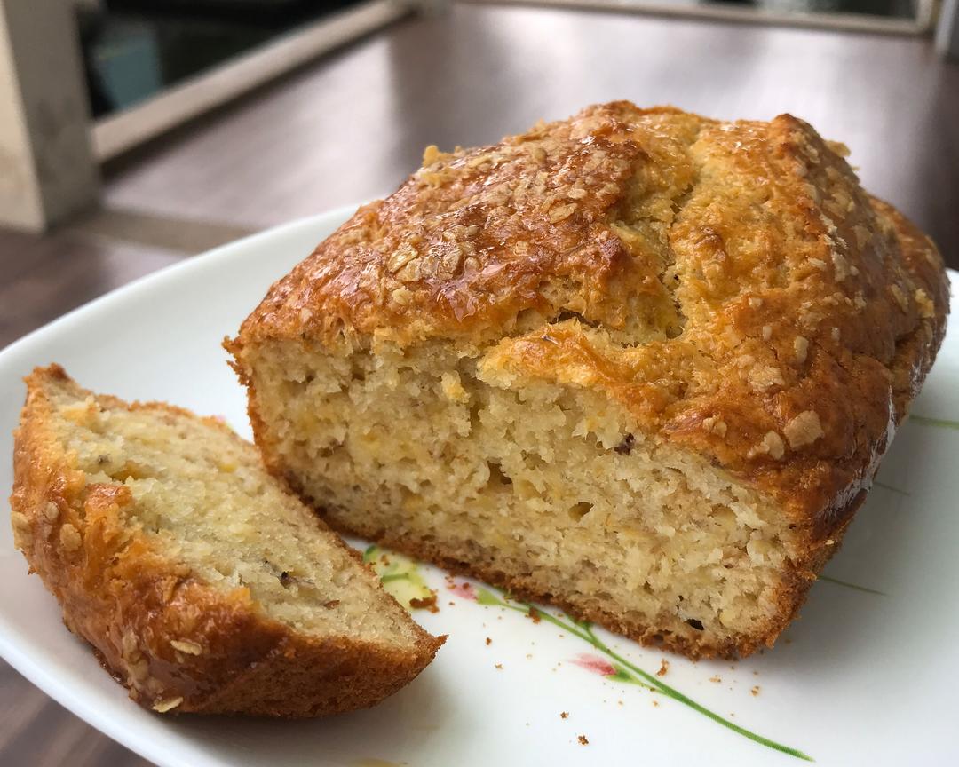 超简易香蕉蛋糕（低糖少油）