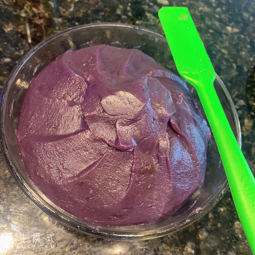 快手椰香芋泥馅（好吃到炸裂）