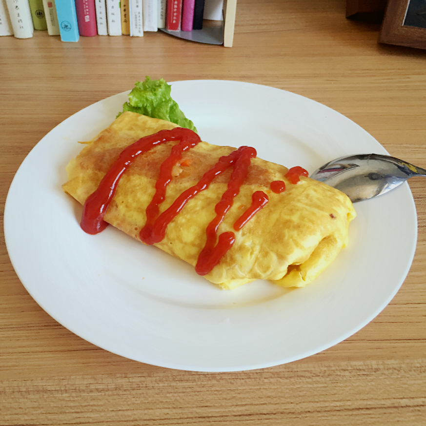 黄金茄酱蛋包饭