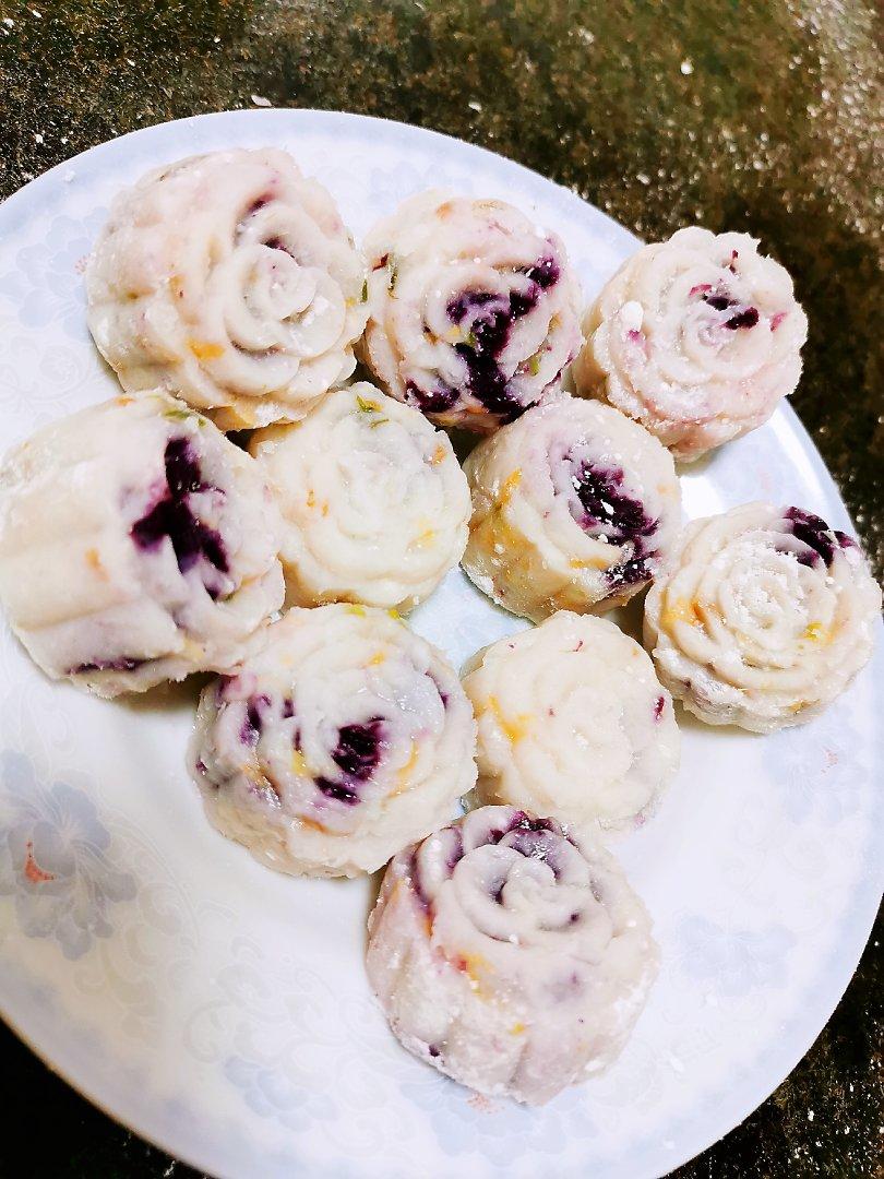 枕上书同款 无忧糕 (紫薯山药糕)