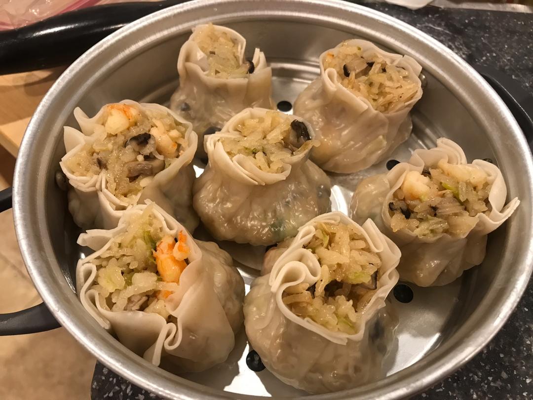 猪肉春笋糯米烧麦