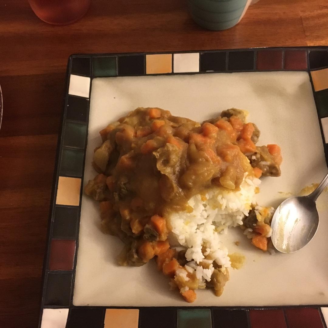 咖喱牛肉饭