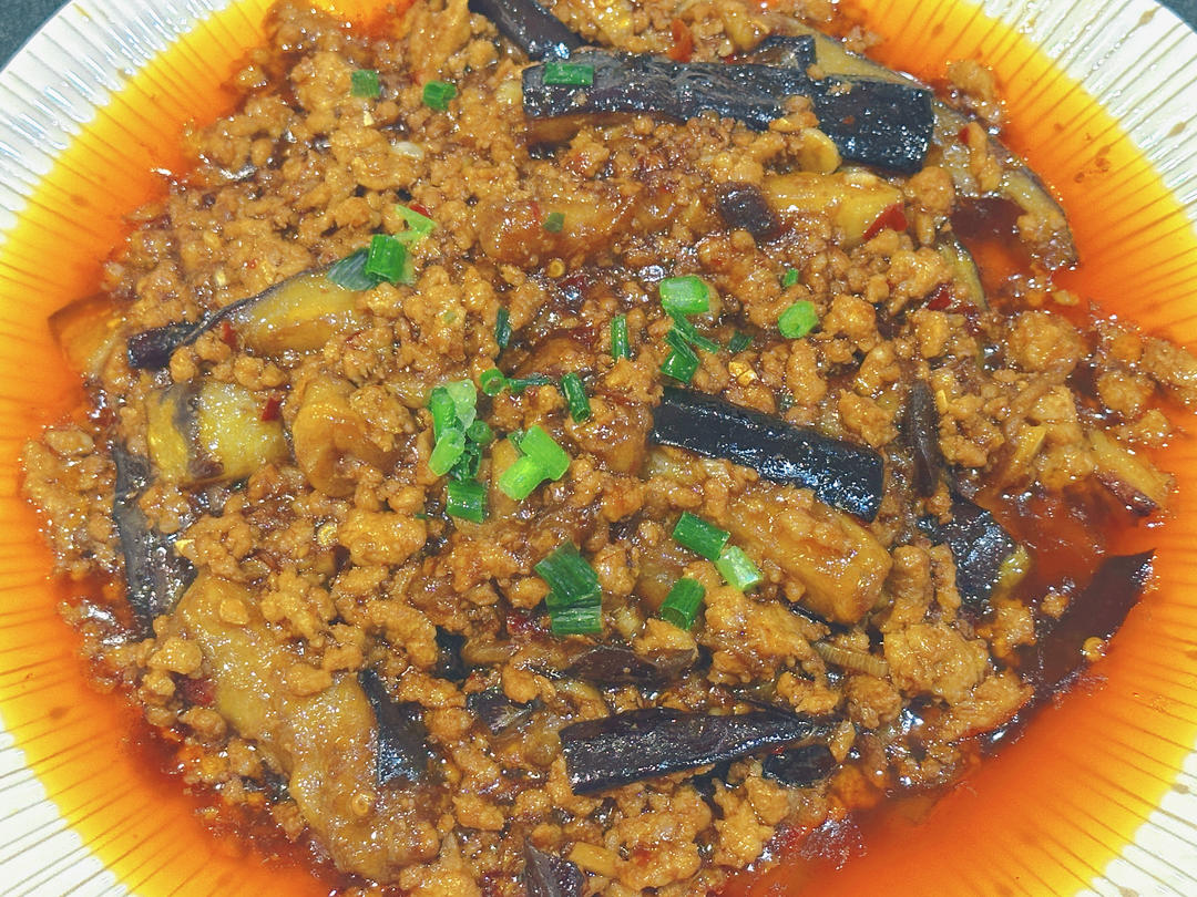 开胃下饭菜！巨简单的家常鱼香茄子煲