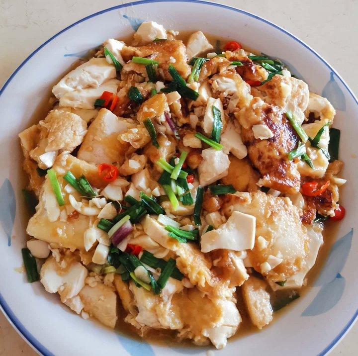 香煎豆腐