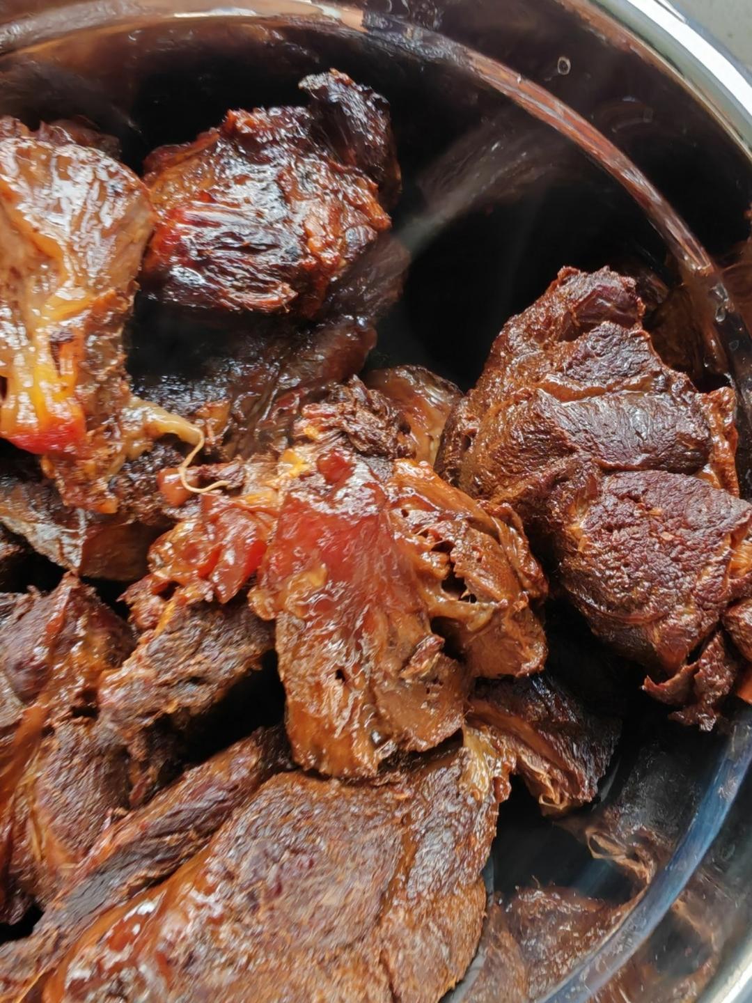 高压锅【酱牛肉】