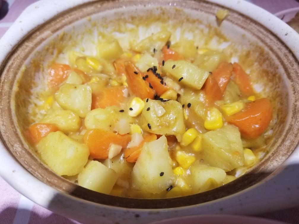 纯素咖喱土豆