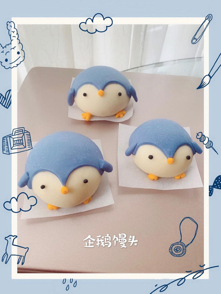 卡通馒头－企鹅