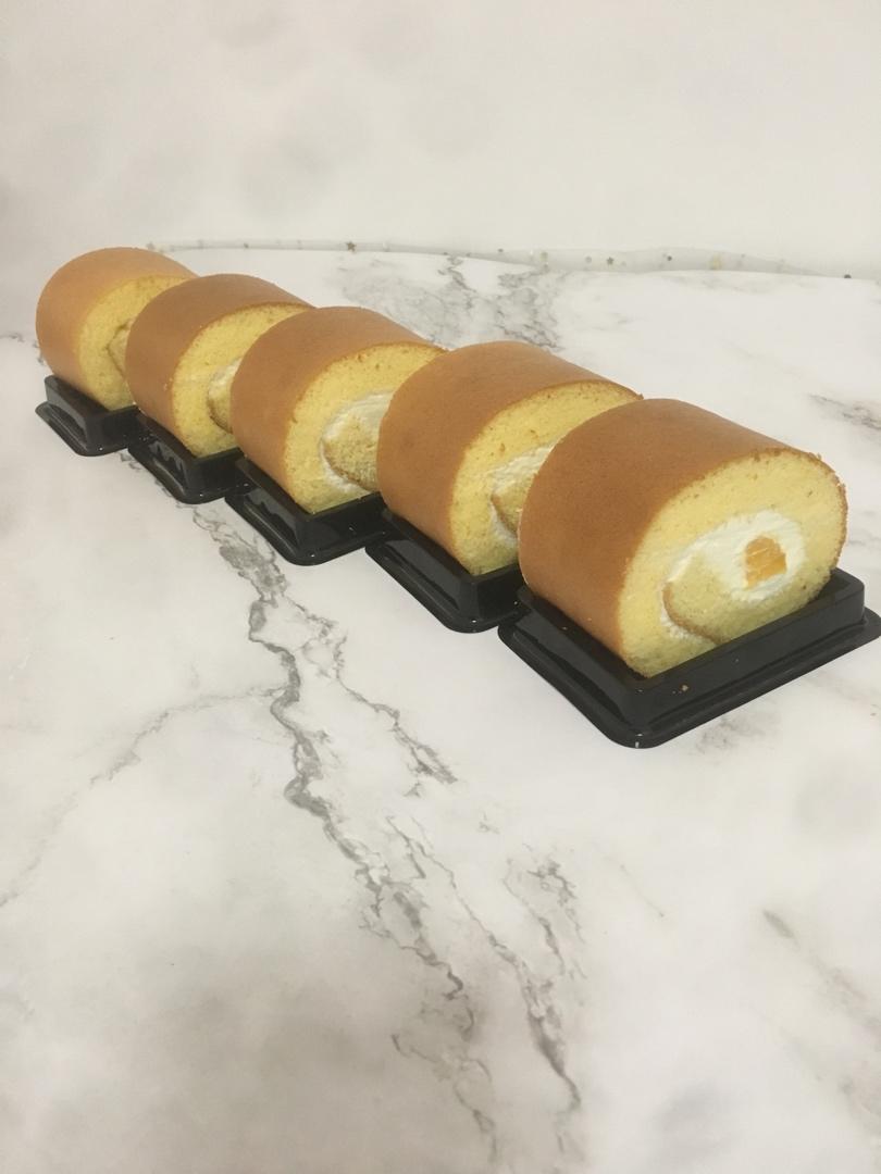 黄桃蛋糕卷（小四卷）