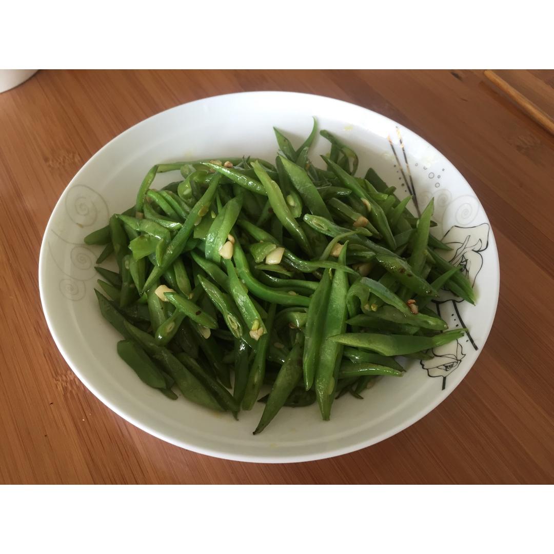 清炒扁豆丝