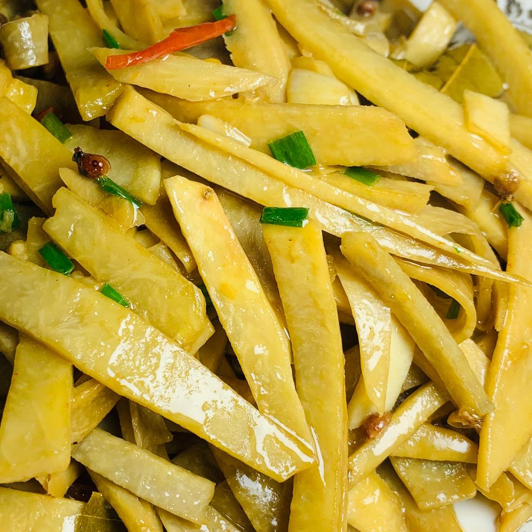 炒芋头丝的做法