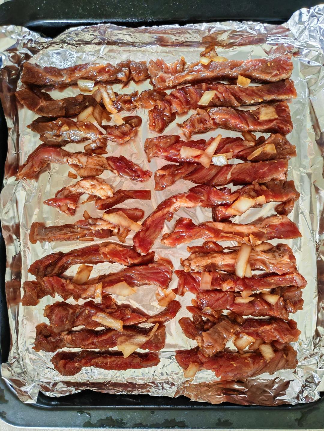 零失败的烤箱版生烤牛肉干