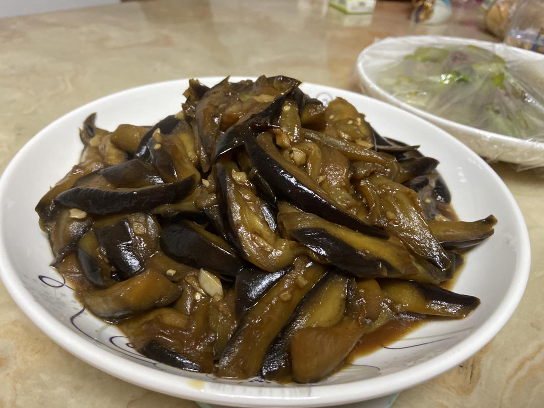 家常红烧茄子🍆，只要少量的油且下饭