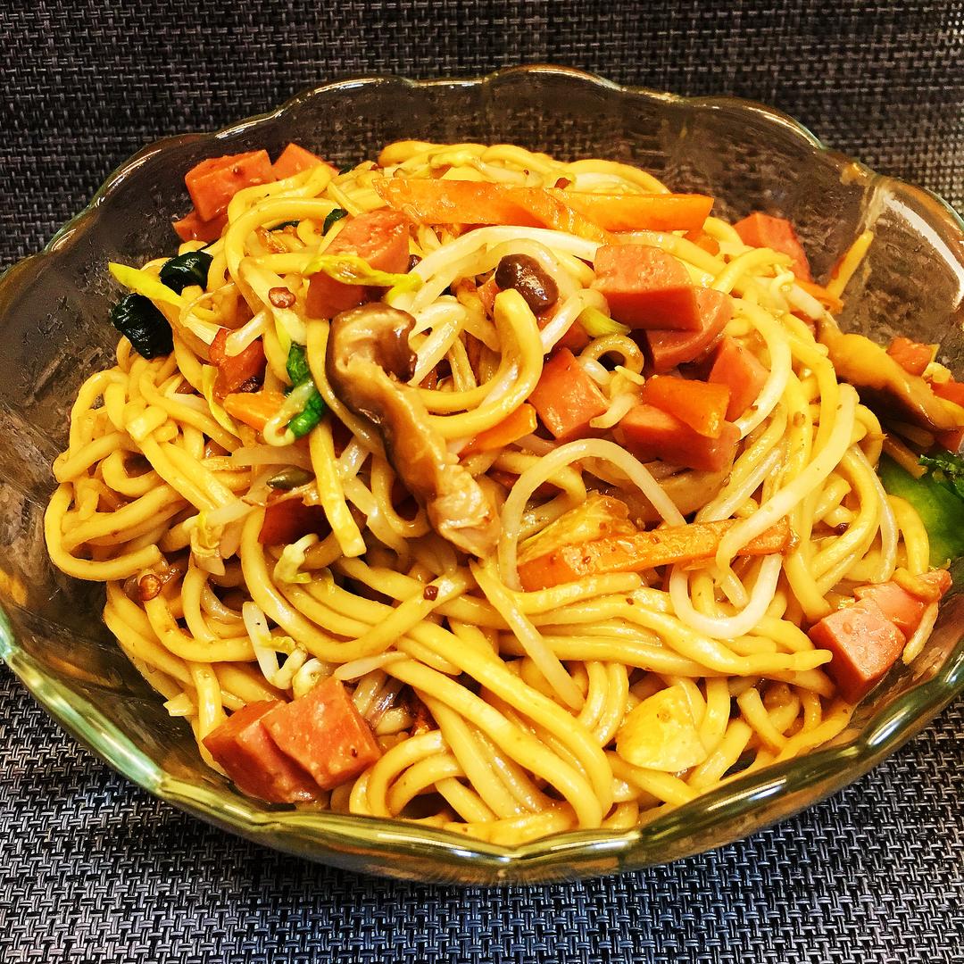蔬菜炒面